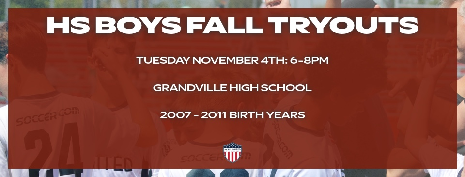HS BOYS FALL TRYOUTS